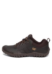 CAT Footwear Półbuty Instruct P722310 Brązowy. Kolor: brązowy. Materiał: nubuk, skóra #4