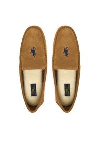 Polo Ralph Lauren Mokasyny Brennan Dress 843981599003 Brązowy. Kolor: brązowy. Materiał: skóra, zamsz #3
