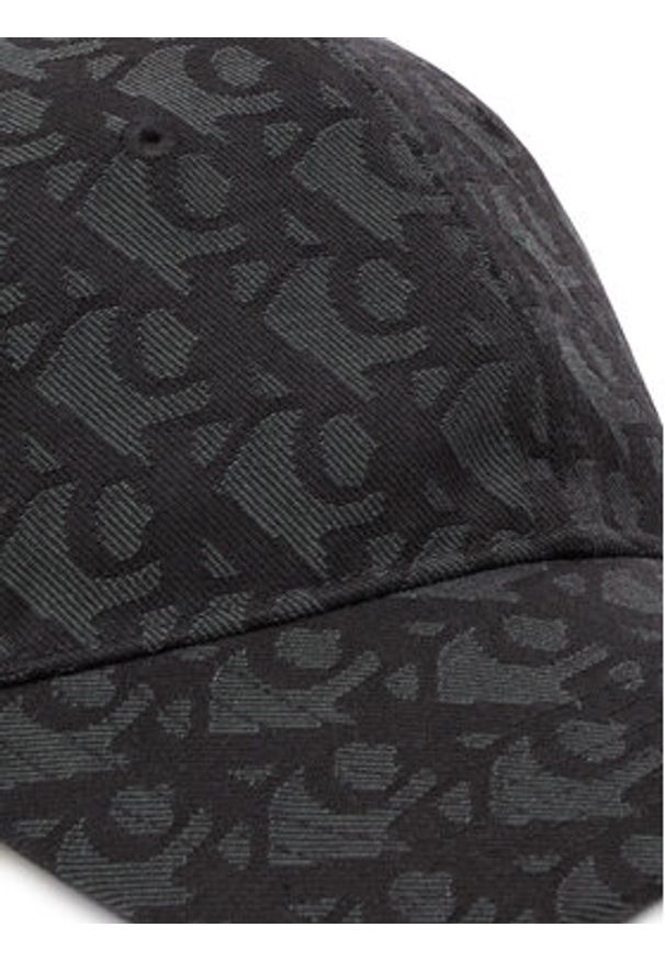 Calvin Klein Czapka z daszkiem Aop 6 Panel Baseball Cap LV04K5058G Czarny. Kolor: czarny. Materiał: poliester