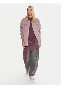Roxy Koszula Let It Go Cord ERJWT03700 Fioletowy Regular Fit. Kolor: fioletowy. Materiał: bawełna #5