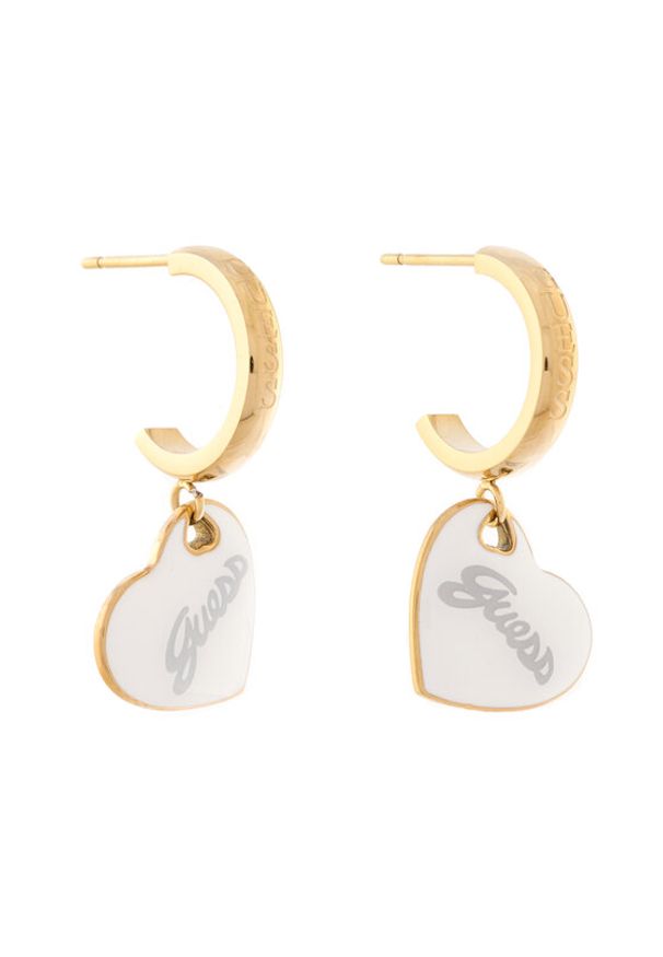Guess Kolczyki JUBE05 151JW Złoty. Materiał: metalowe. Kolor: złoty