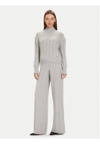 Guess Spodnie dzianinowe W5BB52 Z1192 Szary Regular Fit. Kolor: szary. Materiał: syntetyk