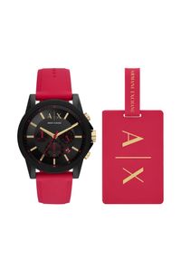 Zegarek Armani Exchange. Kolor: czerwony