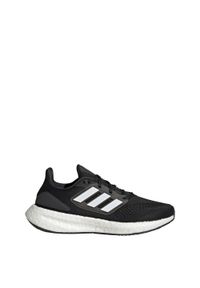 Adidas - Buty Pureboost 22. Okazja: na co dzień. Kolor: czarny, szary, wielokolorowy. Materiał: materiał. Sport: bieganie
