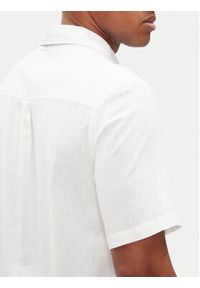 Pepe Jeans Koszula Amaro PM308847 Biały Regular Fit. Kolor: biały. Materiał: len, bawełna #5
