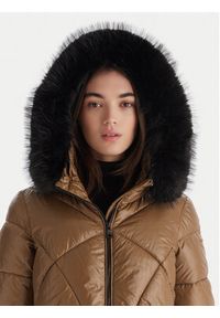 Geox Kurtka zimowa Backsie W5628S T3121 F5212 Brązowy Oversize. Kolor: brązowy. Materiał: syntetyk. Sezon: zima #2