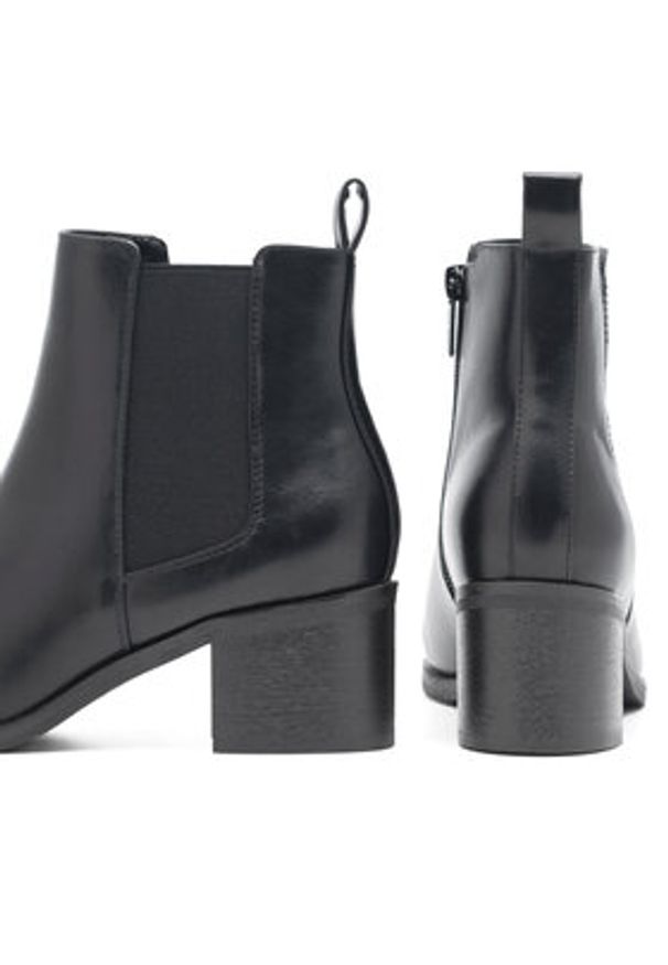 Clara Barson Botki NIVEN WS22385-06 Czarny. Kolor: czarny