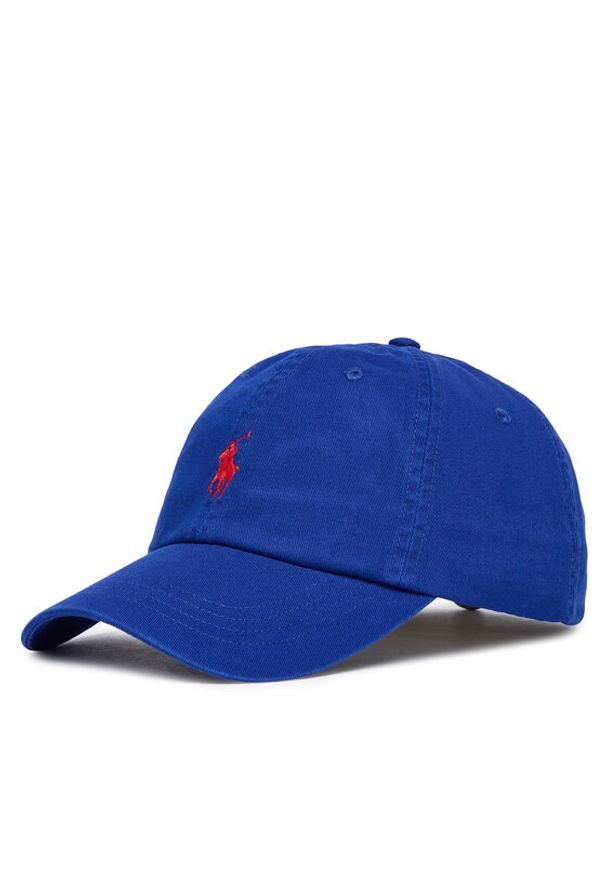 Polo Ralph Lauren Czapka z daszkiem 211912843008 Niebieski. Kolor: niebieski. Materiał: bawełna