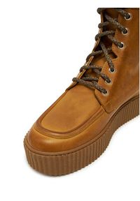 Weekend Max Mara Trzewiki 2425796095600 Brązowy. Kolor: brązowy. Materiał: skóra #5