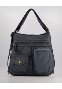 Venezia - TORBA NA RAMIĘ 5747-X LAV JEANS. Materiał: skórzane. Rodzaj torebki: na ramię #1