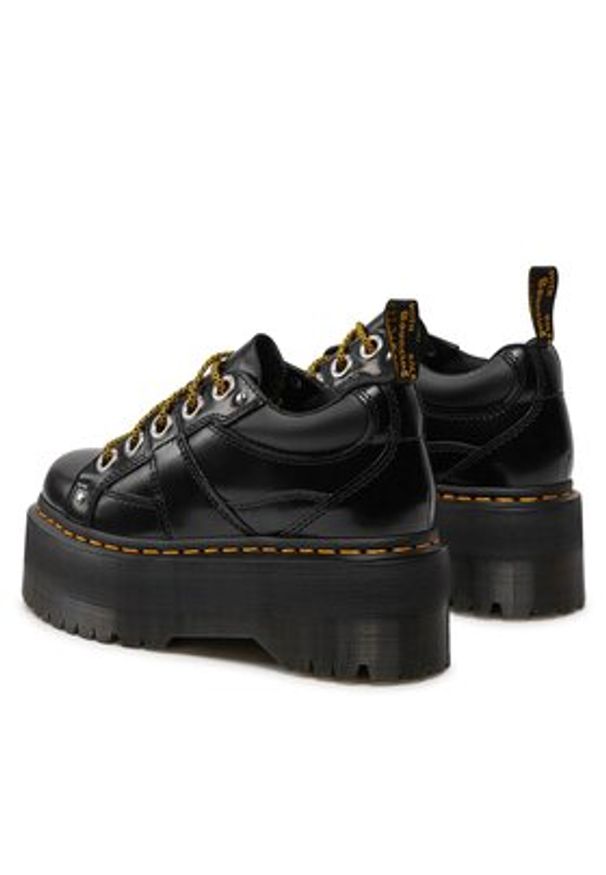 Dr. Martens Glany Quad Max 31423001 Czarny. Kolor: czarny. Materiał: skóra