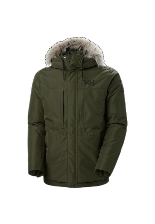 Parka Helly Hansen Coastal 3.0. Kolor: zielony. Sezon: zima