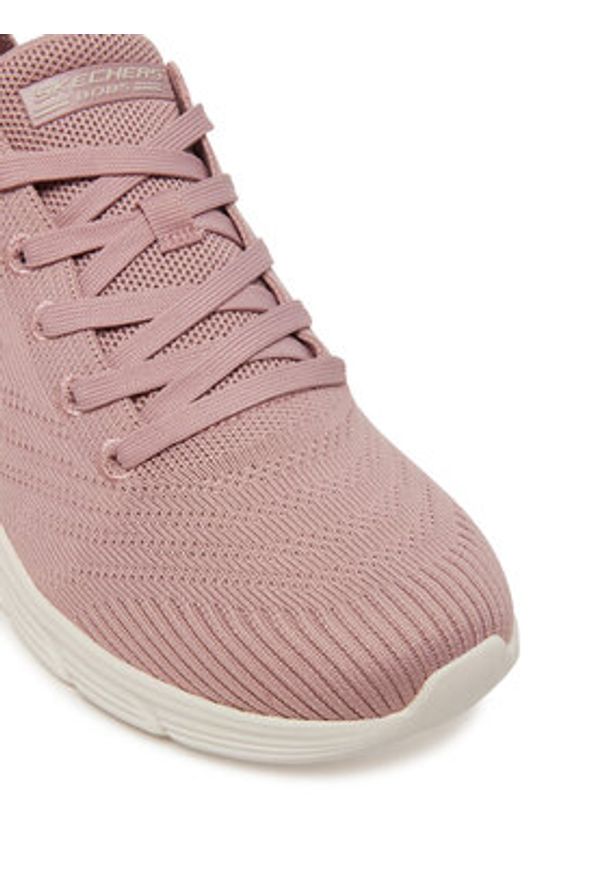 skechers - Skechers Sneakersy Bobs B Flex Lo-Graceful Stride 117591/BLSH Różowy. Kolor: różowy. Materiał: materiał