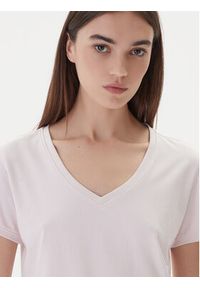 Guess T-Shirt W2YI45 J1314 Różowy Slim Fit. Kolor: różowy. Materiał: bawełna