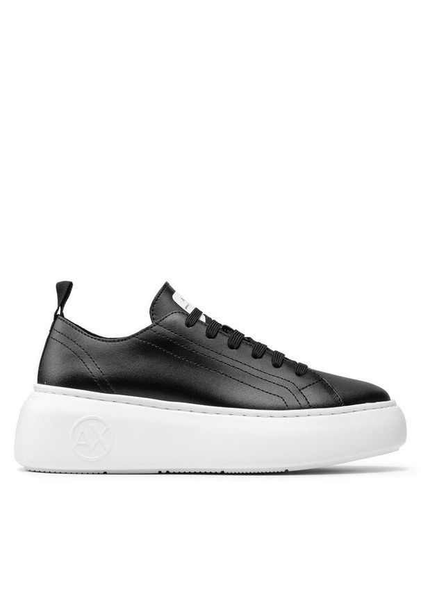 Sneakersy Armani Exchange. Kolor: czarny