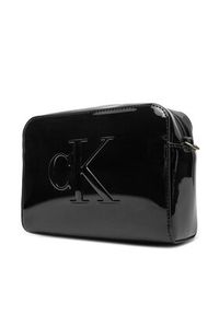 Calvin Klein Jeans Torebka Sculpted Camera Bag Im K60K613054 Czarny. Kolor: czarny. Materiał: skórzane #5