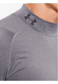 Under Armour T-Shirt Ua Hg Armour Comp Mock Ls 1369606 Szary Compression Fit. Kolor: szary. Materiał: syntetyk #5