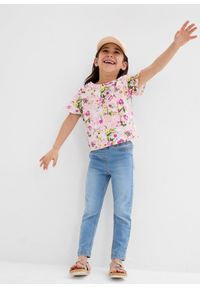 bonprix - T-shirt z czystej bawełny organicznej. Kolor: biały. Materiał: bawełna #3