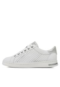 Sneakersy Geox D Jaysen D151BB085CFC0007 White/Silver. Kolor: biały