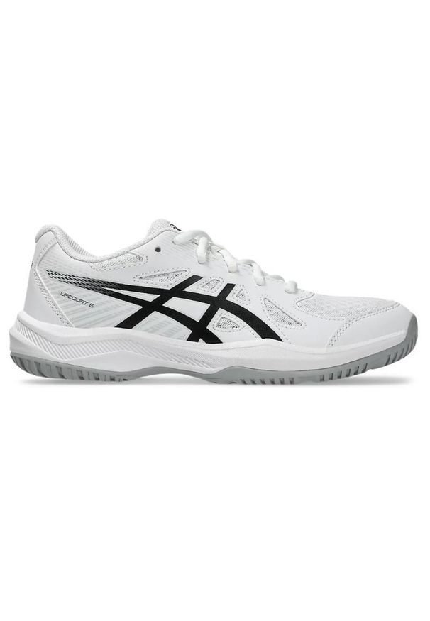 Buty Asics do siatkówki białe junior. Kolor: biały. Szerokość cholewki: normalna. Sport: siatkówka