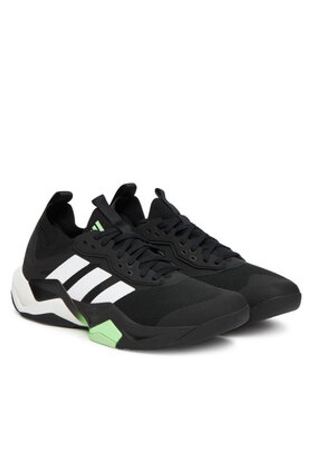 Adidas - adidas Buty na siłownię Rapidmove ADV 2 HIIT training JS3167 Czarny. Kolor: czarny. Materiał: materiał. Sport: fitness