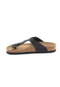 Japonki damskie Birkenstock 043691. Zapięcie: bez zapięcia. Kolor: czarny. Materiał: syntetyk, tkanina, materiał. Sezon: lato. Sport: turystyka piesza