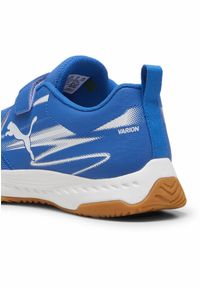 Puma - Buty do sportów halowych Varion II PUMA Team Royal White Gum Blue Beige. Kolor: beżowy, niebieski, wielokolorowy. Materiał: guma