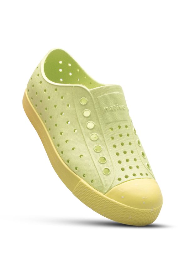 Native Shoes - Trampki dziecięce NATIVE JEFFERSON BLOOM buty do chodzenia. Kolor: zielony. Sport: turystyka piesza