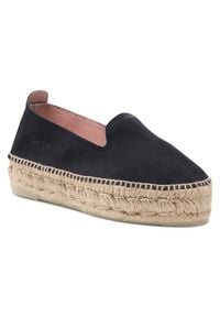 Manebi Espadryle Slippers D K 1.5 D0 Granatowy. Kolor: niebieski. Materiał: zamsz, skóra #1