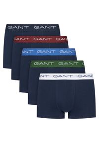 GANT - Gant Komplet 5 par bokserek 902535003 Granatowy. Kolor: niebieski. Materiał: bawełna