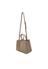 MICHAEL Michael Kors Torebka Flora 30T5GFFS2B Beżowy. Kolor: beżowy. Materiał: skórzane #5