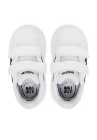 Adidas - adidas Sneakersy Grand Court 3.0 Bubble Shoes Infants JS4906 Biały. Kolor: biały. Materiał: skóra #7