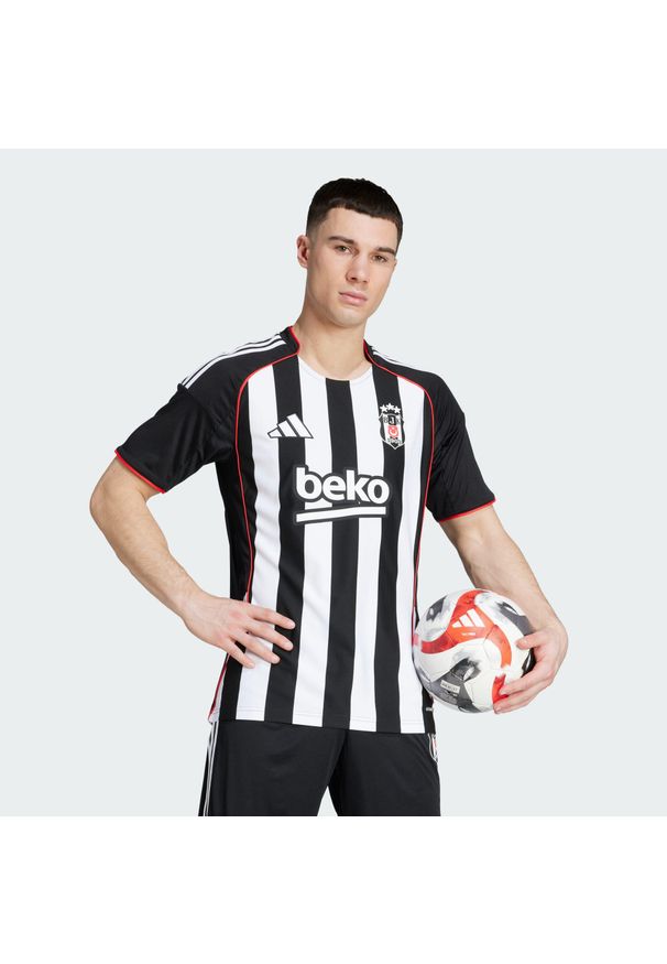 Adidas - Koszulka Beşiktaş JK 25/26 Away. Kolor: czarny. Sport: piłka nożna