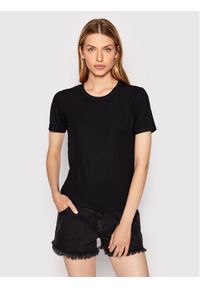 Ba&sh T-Shirt 1H22MERE Czarny Regular Fit. Kolor: czarny #1