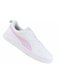 Buty do chodzenia damskie Puma Rickie Jr. Kolor: biały. Materiał: materiał, syntetyk. Sport: turystyka piesza