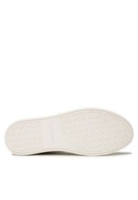 Calvin Klein Sneakersy Clean Cup Lace-Nano Mono Mix HW0HW01592 Biały. Kolor: biały. Materiał: skóra