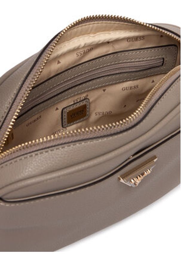 Guess Torebka Meridian II HWBG69 74140 Beżowy. Kolor: beżowy. Materiał: skórzane