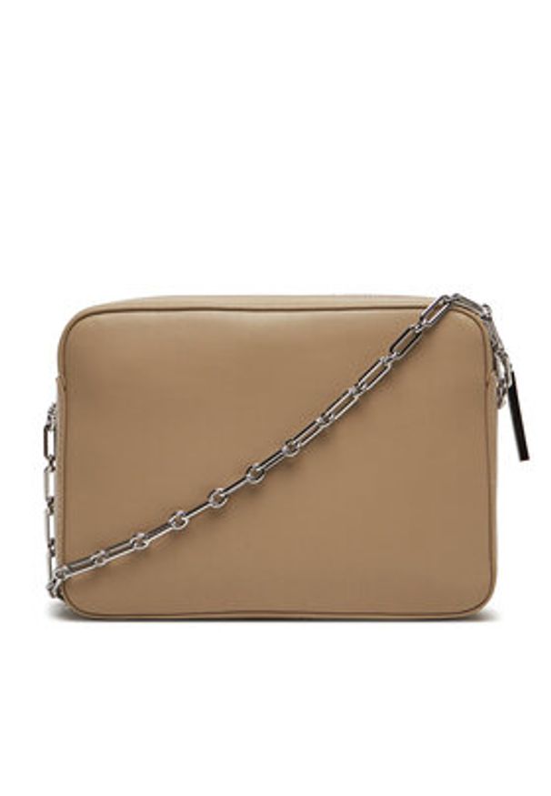 Calvin Klein Torebka Ck Pocket Camera Bag K60K613089 Brązowy. Kolor: brązowy. Materiał: skórzane