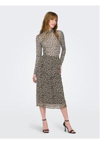JDY Bluzka 15272694 Beżowy Stretch Fit. Kolor: beżowy. Materiał: syntetyk #6