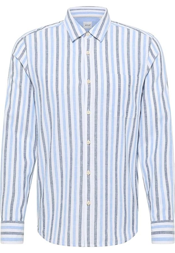 Męska Koszula Mustang Style Rawlins Blue Multi Bold Stripe 1016470 12745