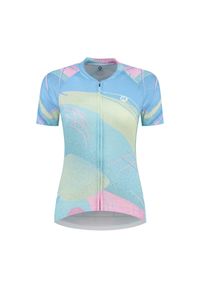 ROGELLI - Koszulka rowerowa damska Rogelli Vintage. Kolor: różowy. Sport: kolarstwo #1