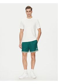Adidas - adidas Szorty sportowe Mock Eyelet JP1101 Zielony Regular Fit. Kolor: zielony. Materiał: syntetyk. Styl: sportowy