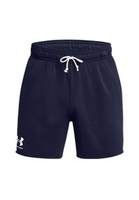 Szorty Under Armour Rival Terry. Kolor: biały, niebieski, wielokolorowy. Sport: fitness #1