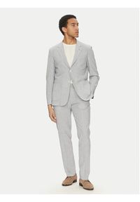 Marciano Guess Chinosy 5GHB17 2314Z Błękitny Slim Fit. Kolor: niebieski. Materiał: lyocell #3