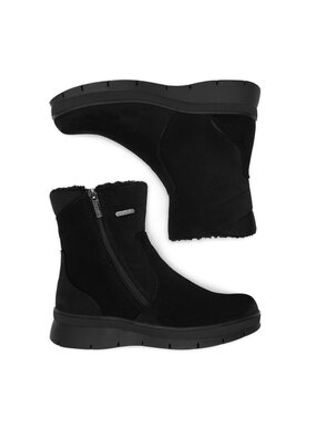 Go Soft Botki CEO-INES WS5921-03 Czarny. Kolor: czarny. Materiał: materiał