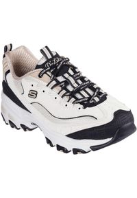 skechers - Buty sportowe damskie Skechers D Lites retro Rewind. Kolor: biały. Materiał: syntetyk, materiał. Sport: fitness #1