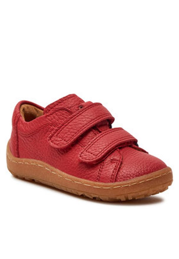 Froddo Sneakersy Barefoot Base G3130240-5 M Czerwony. Kolor: czerwony. Materiał: skóra