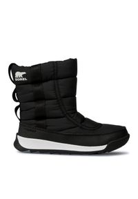 sorel - Sorel Śniegowce Youth Whitney II Puffy Mid NY3873 Czarny. Kolor: czarny. Materiał: materiał