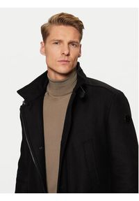 JOOP! Płaszcz wełniany 17 JC-251Makse 30043638 Czarny Regular Fit. Kolor: czarny. Materiał: wełna #7