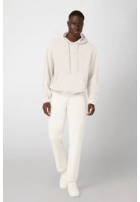 Guess - GUESS Beżowa bluza męska Finch Terry, Rozmiar L. Kolor: biały. Materiał: bawełna. Styl: klasyczny #4